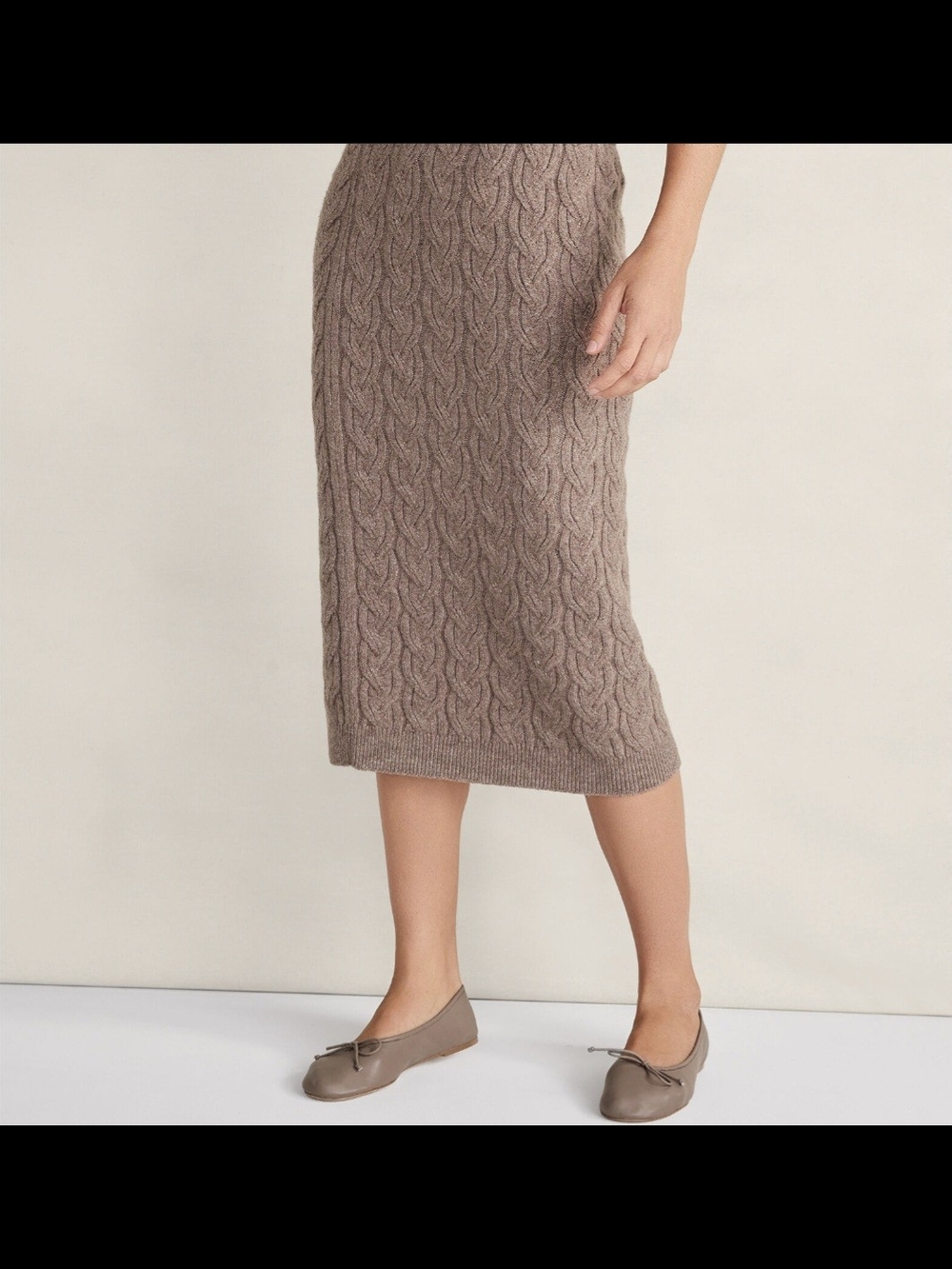 Zara Women's Ballet Flats in Cognac Brown Classic Home Or Office. 100% Leather - Picture 4 of 11